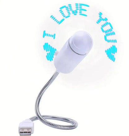 Led Message Fan